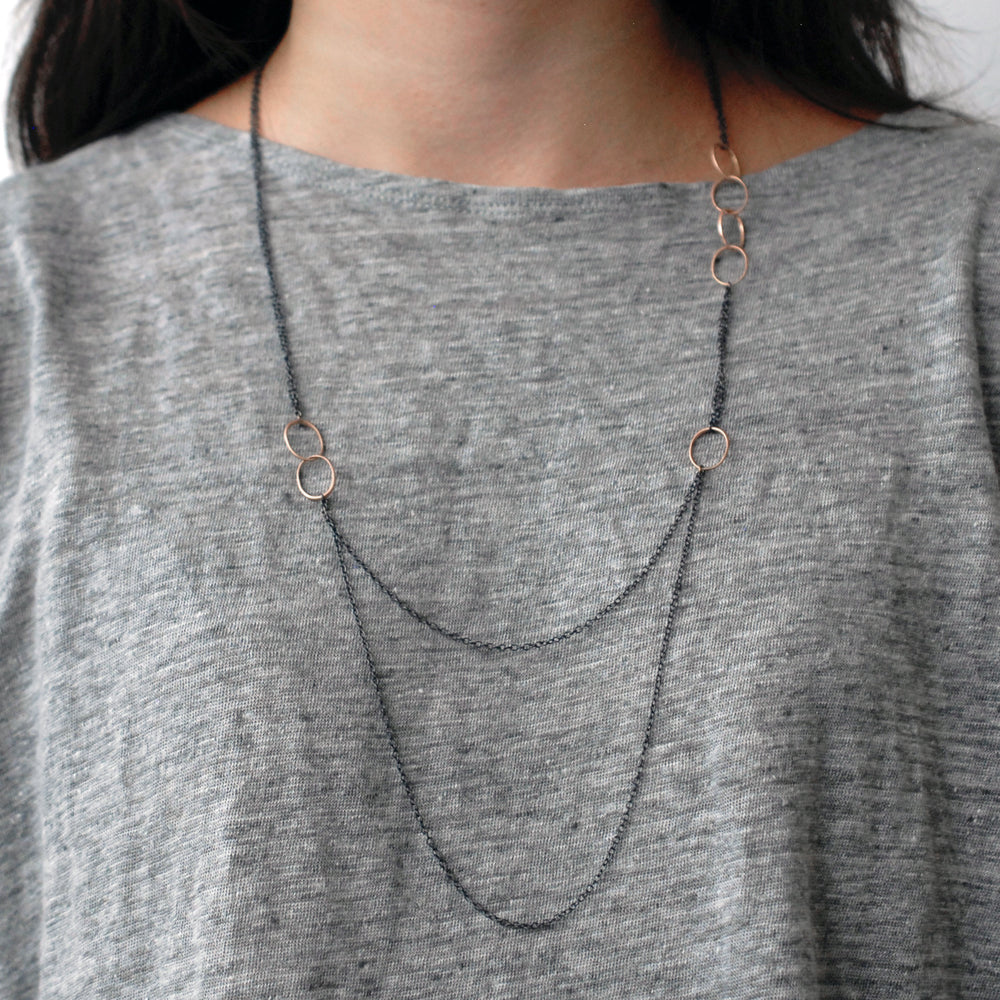 small o scatter necklace – Marion Cage