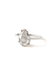 diamond slice solitaire ring