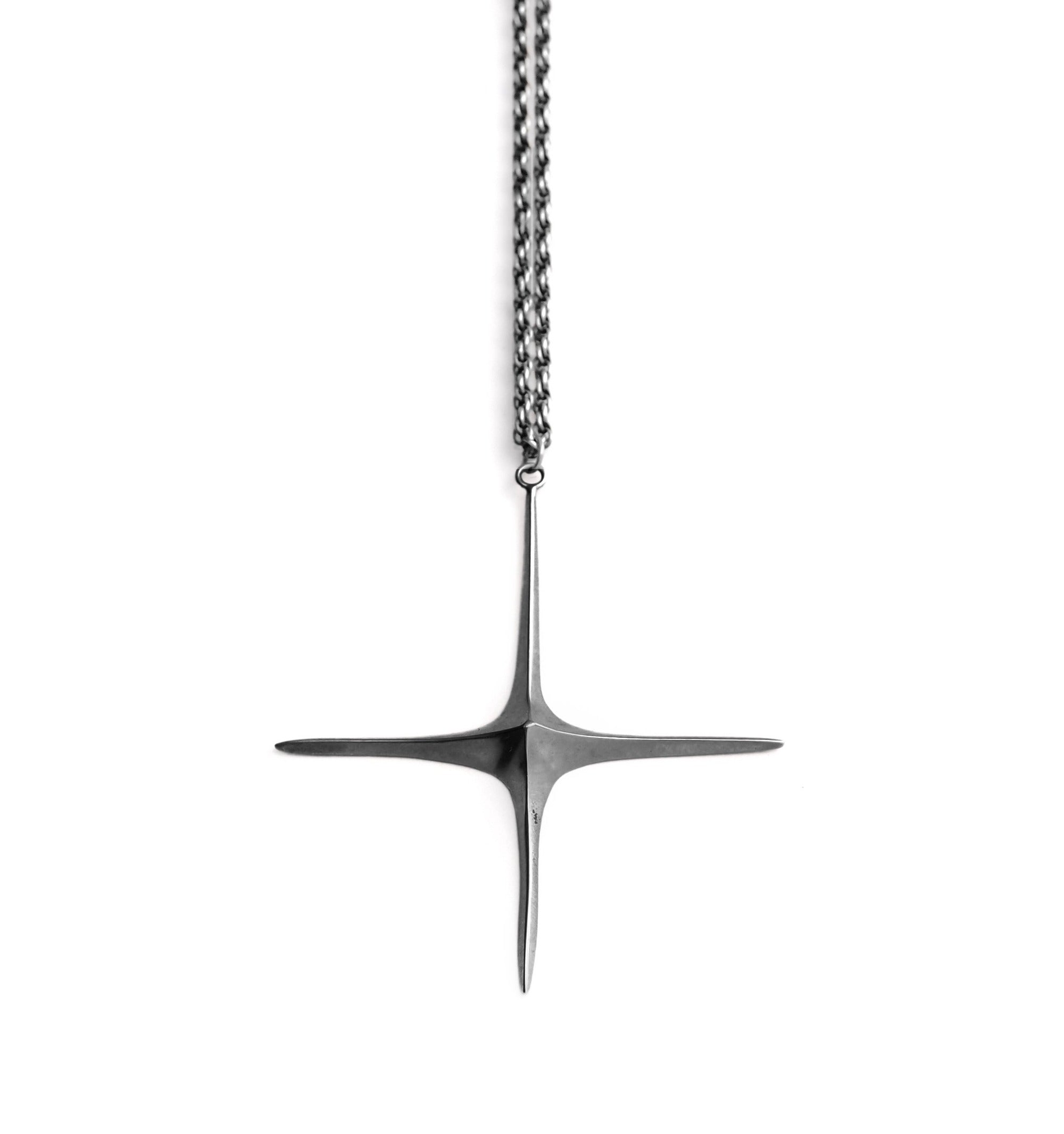 LGU Sterling Silver Oxidized Three Dimensional Airplane Charm Pendant with  Polished Box Chain Necklace
