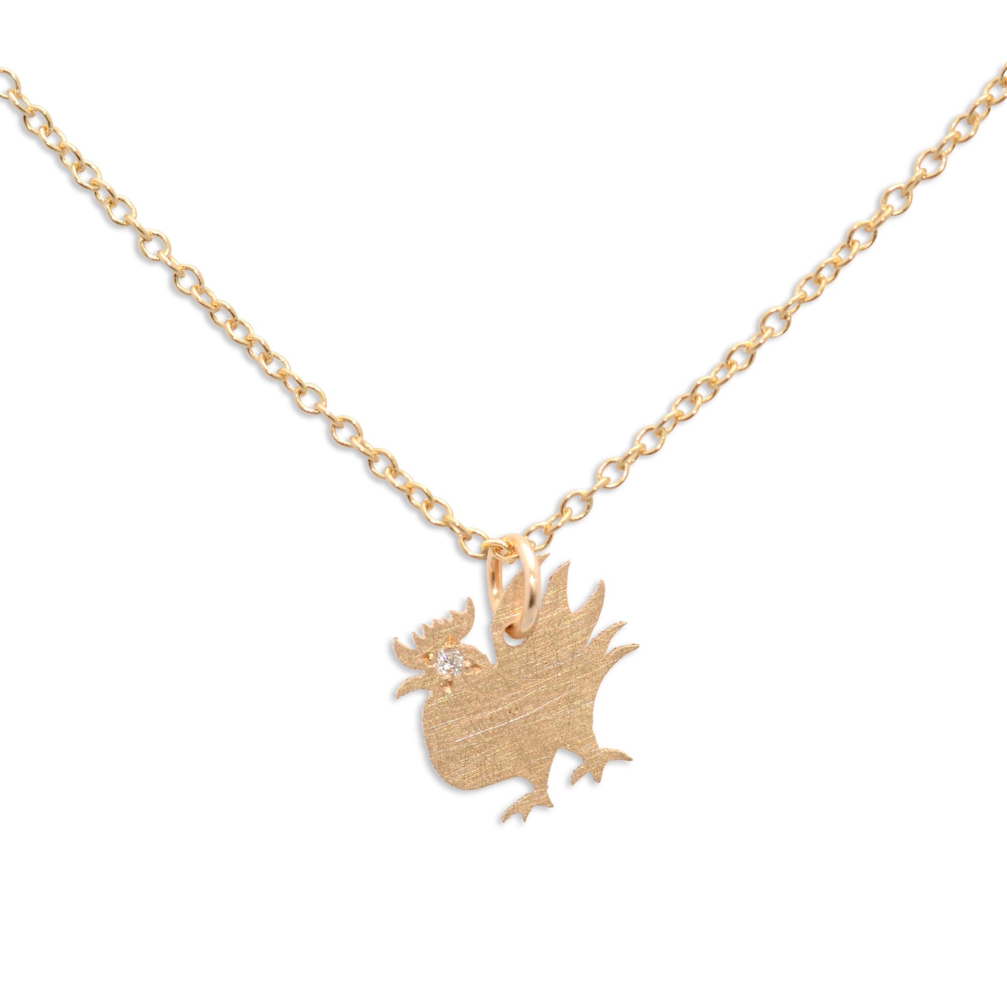 Chinese Zodiac Signs Rooster Pendant Bracelet